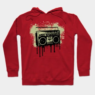 Portable Stereo Splatter Hoodie